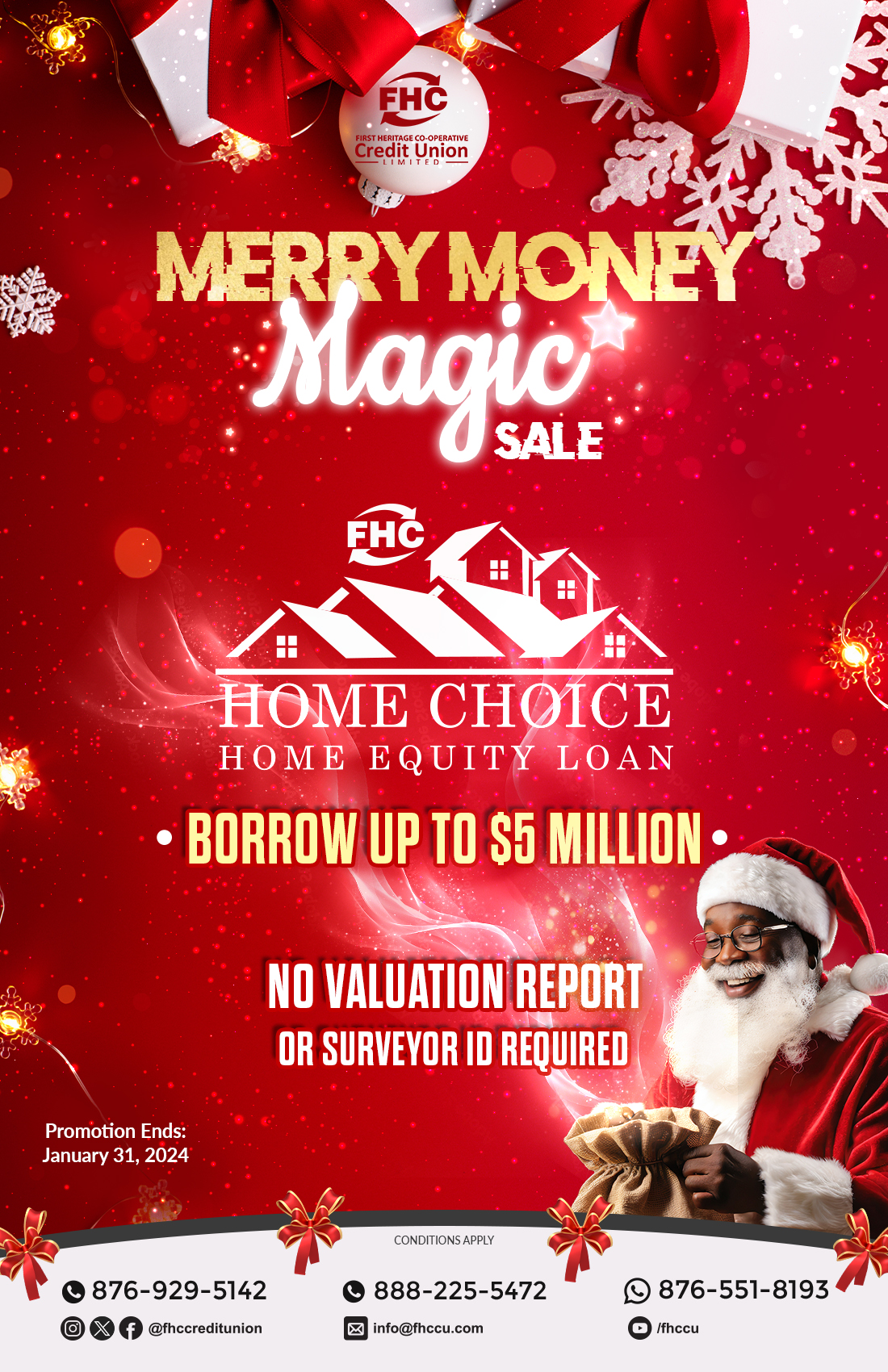 Christmas Sale 2023 Merry Money Magic Home Equity Loan 1A