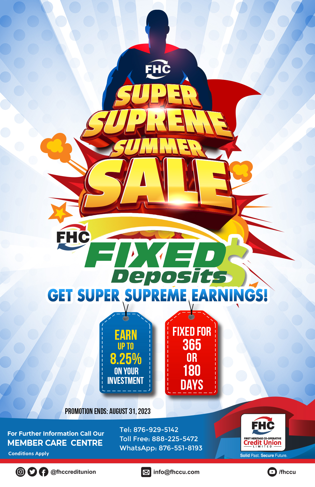 FHC Super Summer Sale 1C Deposit Offer 2023