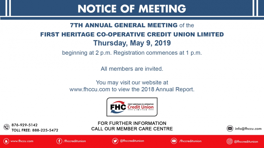 FHC 2018 Annual General Meeting